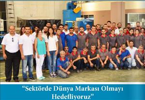 Sektörde Dünya Markası Olmayı Hedefliyoruz